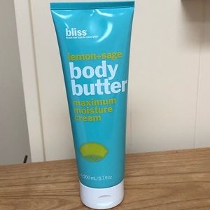 **NEVER BEEN USED** Bliss Lemon & Sage Body Butter